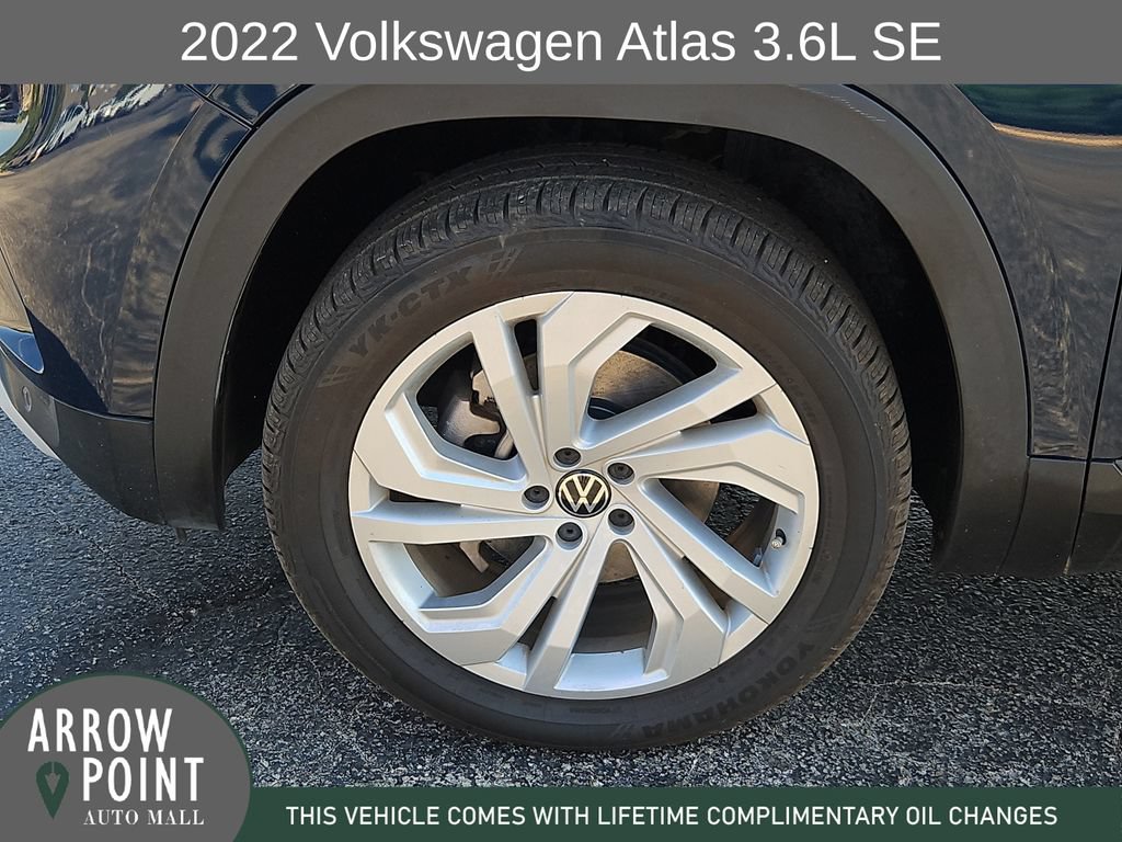 Used 2022 Volkswagen Atlas SE AWD/4WD image 16