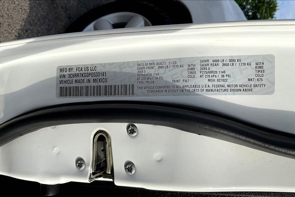 Used 2023 RAM 1500 Tradesman w/ Tradesman SXT Package AWD/4WD image 33