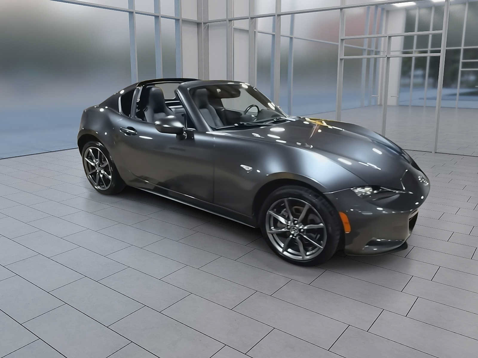 Used 2019 MAZDA MX-5 Miata RF Grand Touring RWD image 2