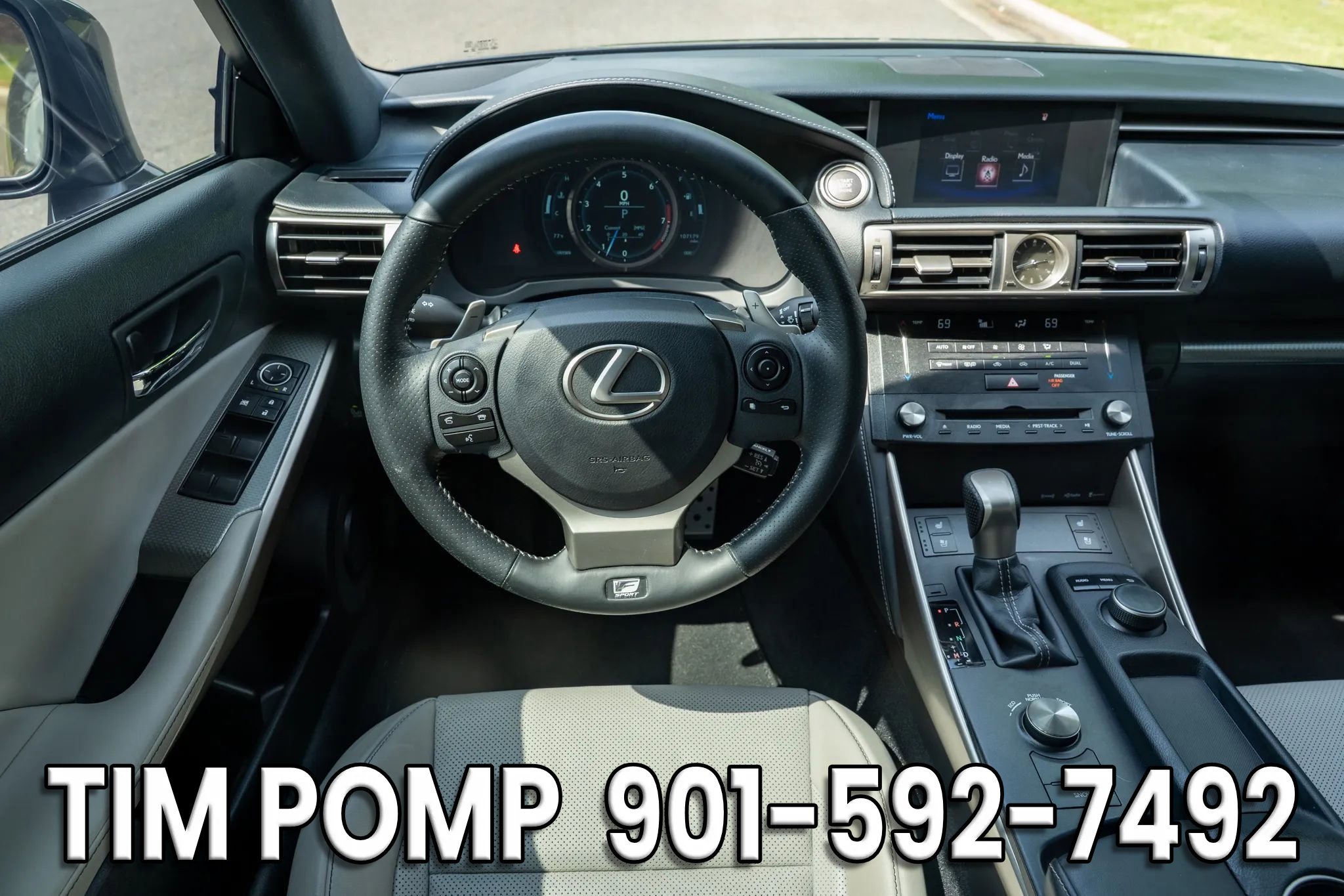 Used 2015 Lexus IS 250 w/ F-Sport Package RWD image 20