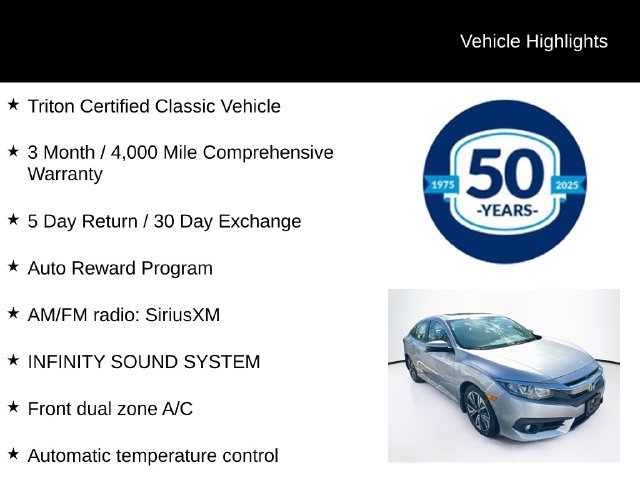 Used 2017 Honda Civic EX-T image 5
