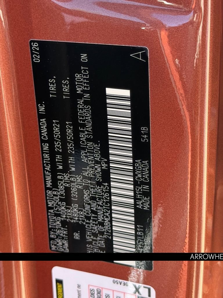 New 2026 Lexus RX 350 image 34