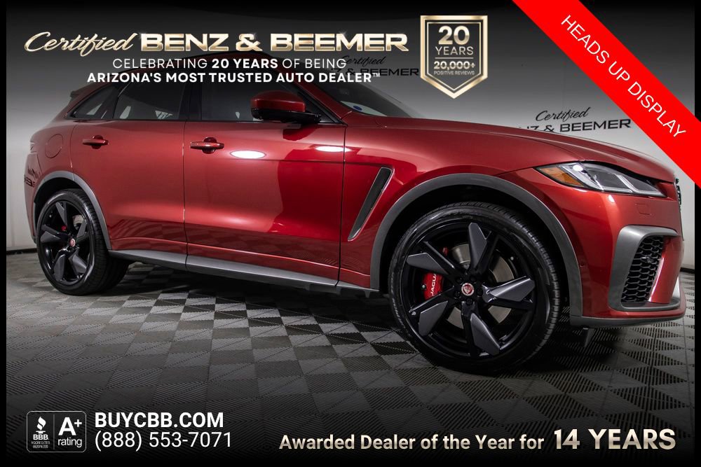 Used 2021 Jaguar F-PACE SVR