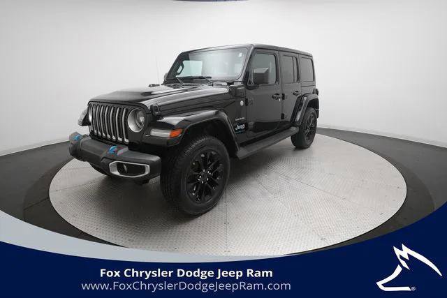 Certified 2023 Jeep Wrangler Unlimited Sahara w/ Cold Weather Group image 1