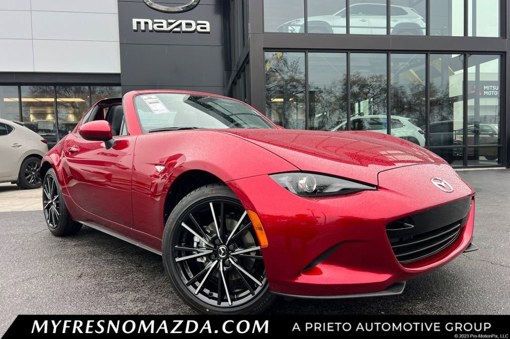 New 2025 MAZDA MX-5 Miata RF Grand Touring w/ Weather Package image 1