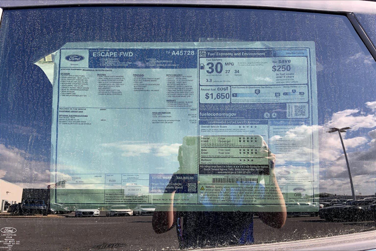 New 2026 Ford Escape Active image 17