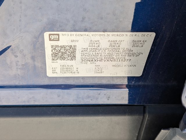 Used 2022 Chevrolet Equinox LS FWD image 48