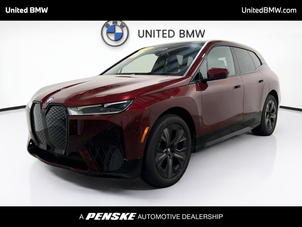 Certified 2024 BMW iX xDrive50 w/ Premium Package AWD/4WD image 1