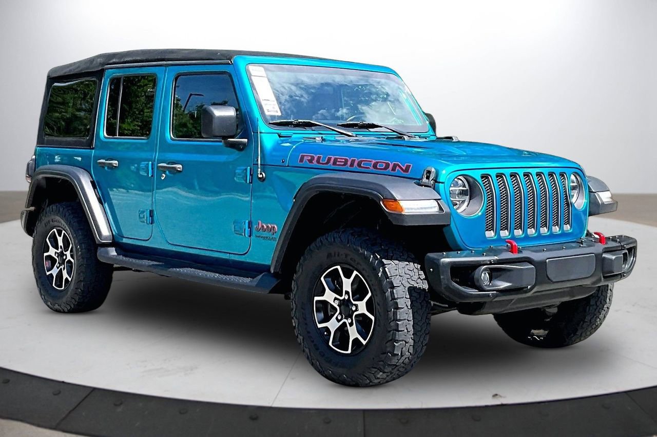 Used 2020 Jeep Wrangler Unlimited Rubicon w/ Steel Bumper Group AWD/4WD image 2