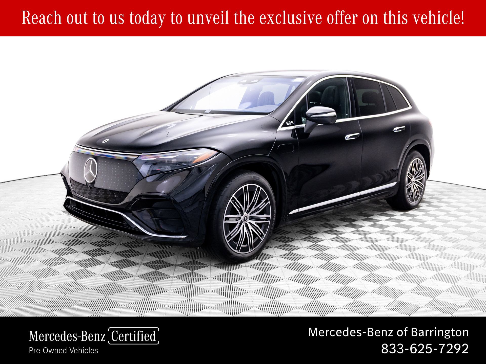 Used 2023 Mercedes-Benz EQS 580 4MATIC SUV image 1