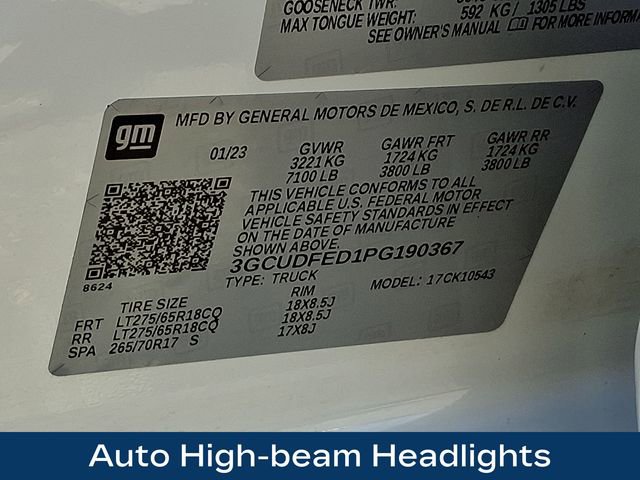 Used 2023 Chevrolet Silverado 1500 LT Trail Boss w/ Protection Package AWD/4WD image 30