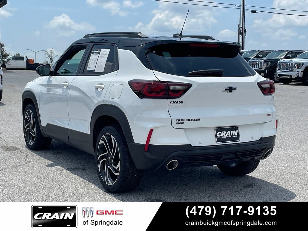 Used 2024 Chevrolet TrailBlazer RS w/ Driver Confidence Package AWD/4WD image 5