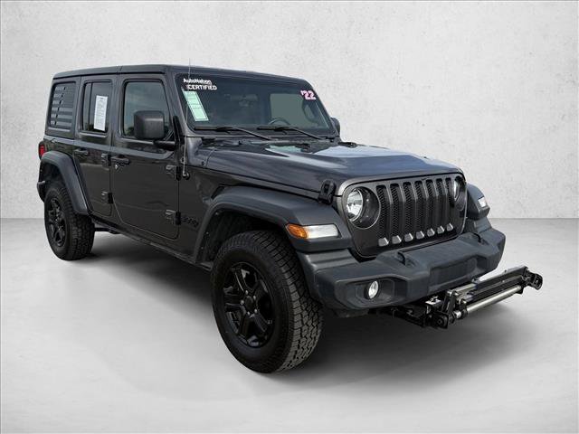 Used 2022 Jeep Wrangler Unlimited Sport image 3