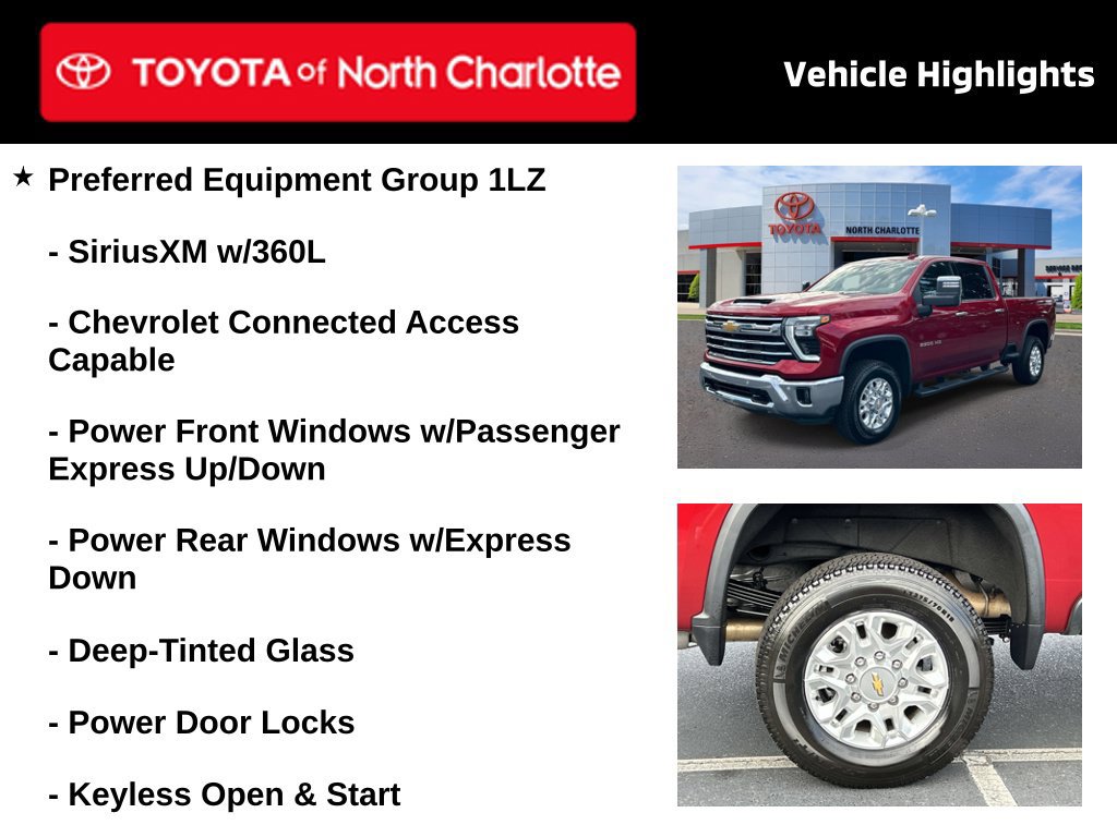 Used 2024 Chevrolet Silverado 2500 LTZ w/ LTZ Plus Package AWD/4WD image 4