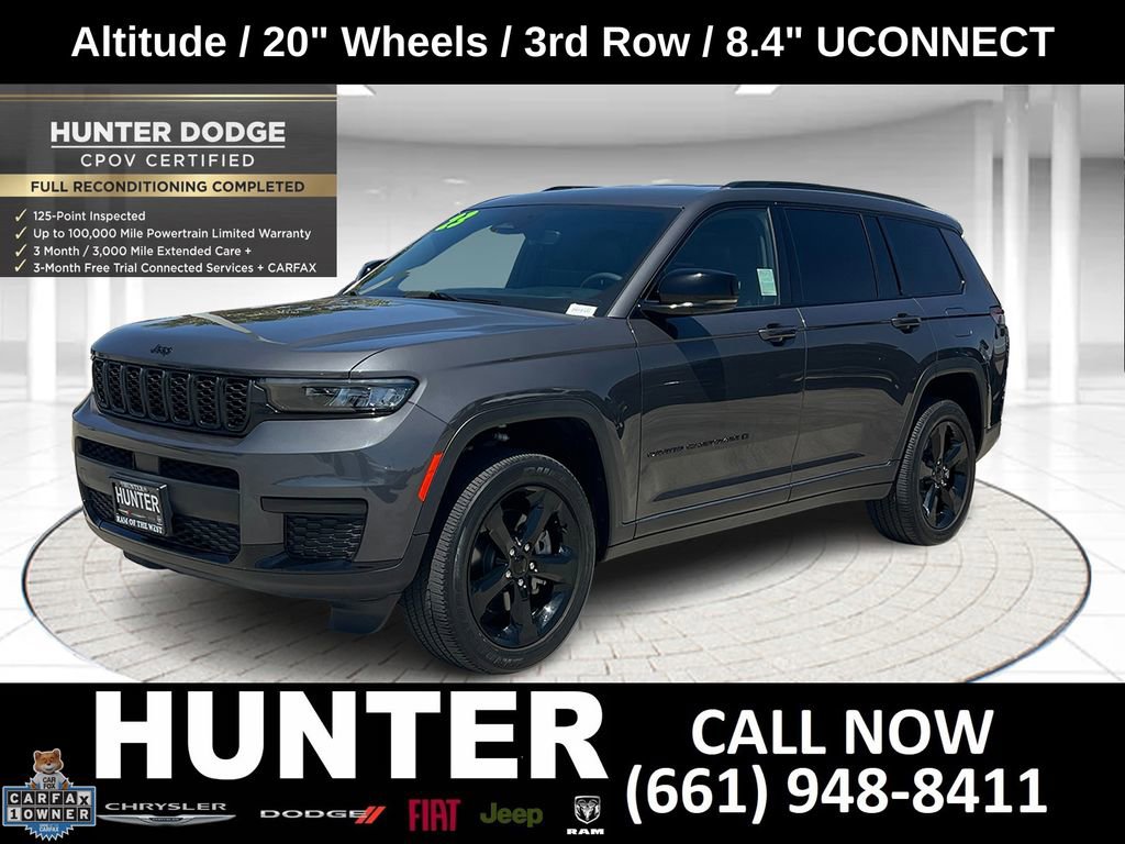Certified 2023 Jeep Grand Cherokee L Laredo RWD image 1