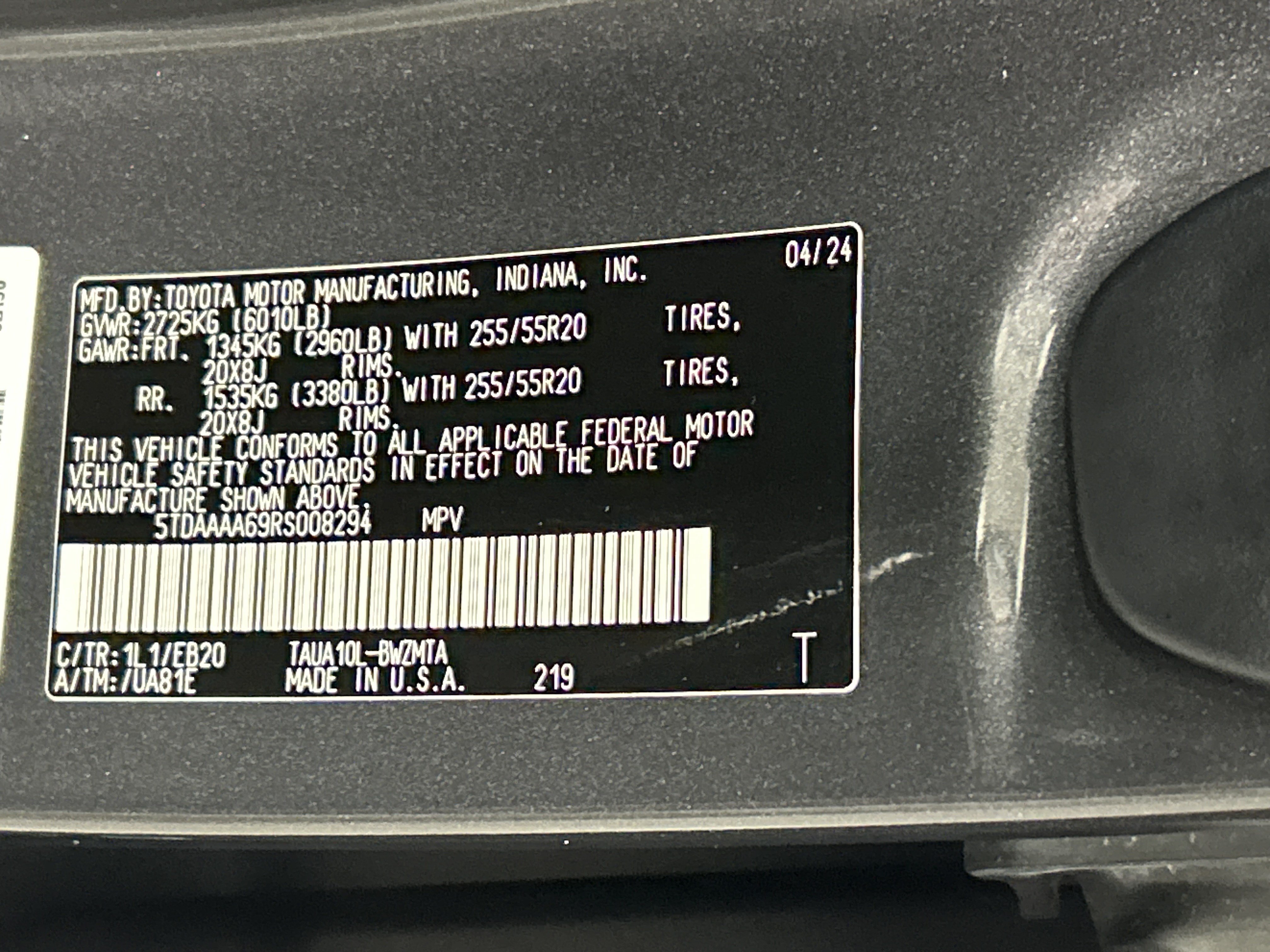 Used 2024 Lexus TX 350 FWD w/ Captains Chair Package image 34