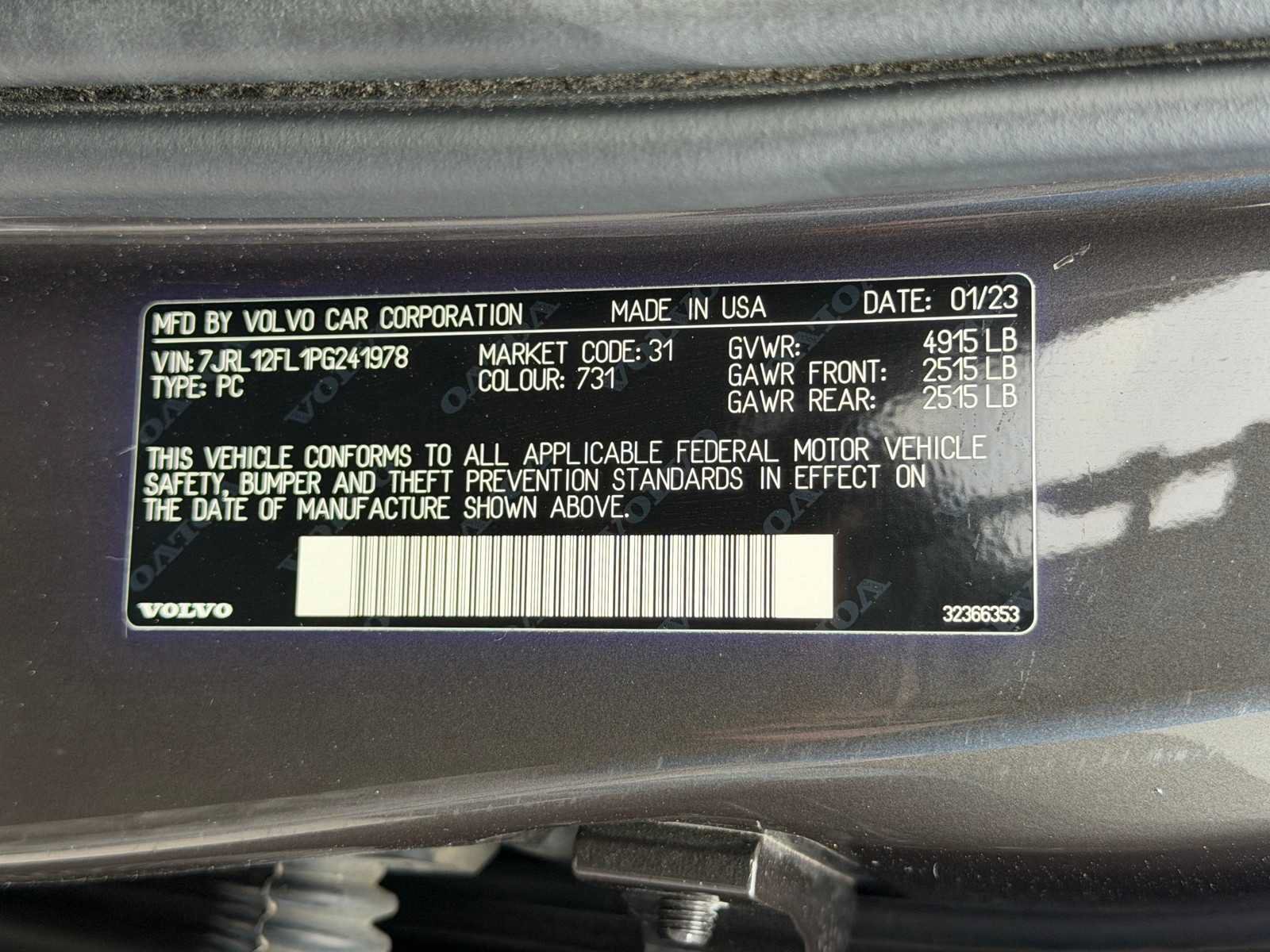 Used 2023 Volvo S60 B5 Plus FWD image 33