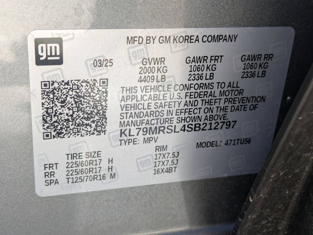 Used 2025 Chevrolet TrailBlazer LT AWD/4WD image 35