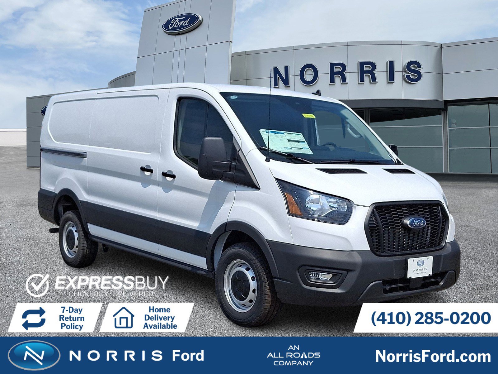 New 2025 Ford Transit 250 Low Roof w/ Load Area Protection Package