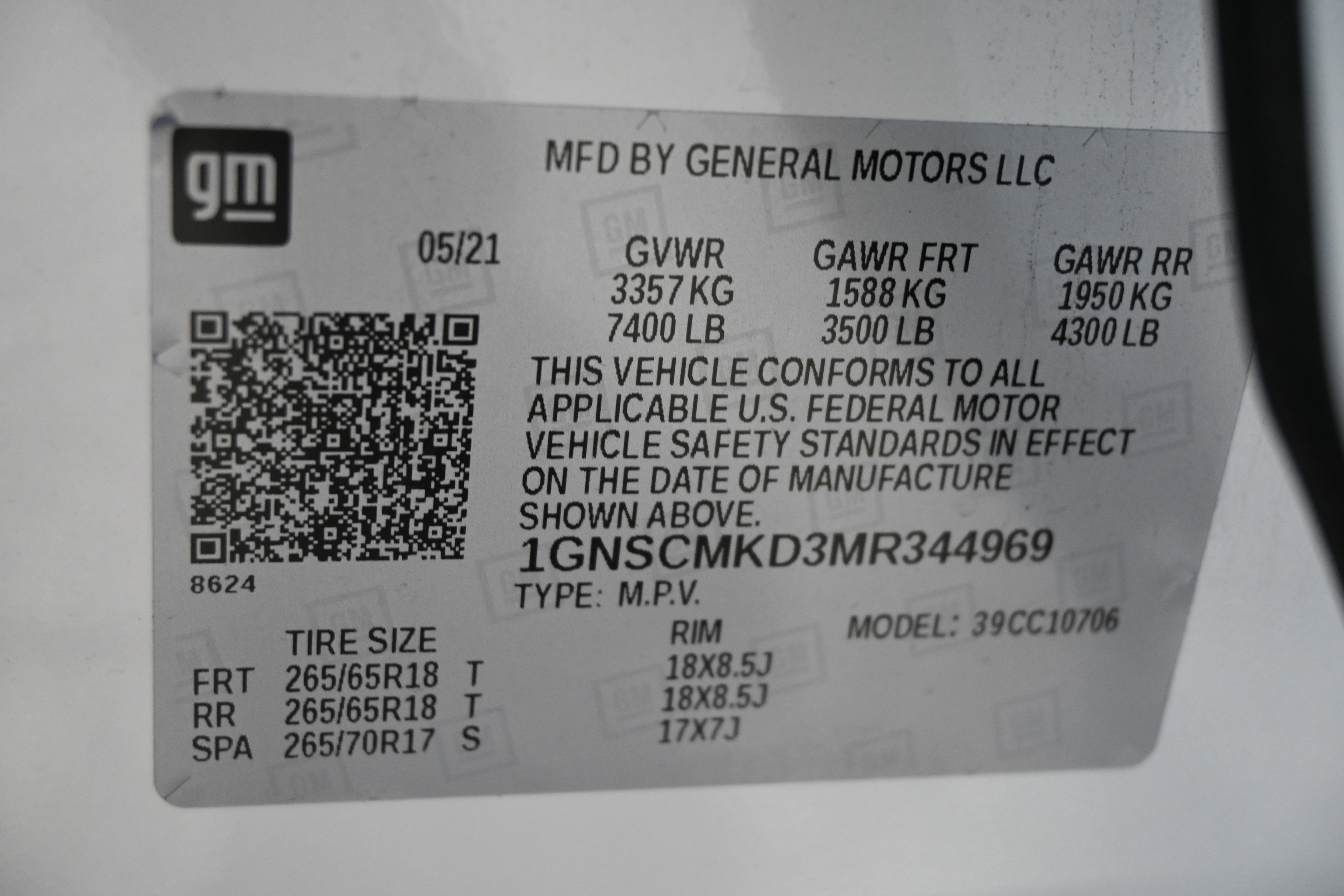 Used 2021 Chevrolet Tahoe LS RWD image 16