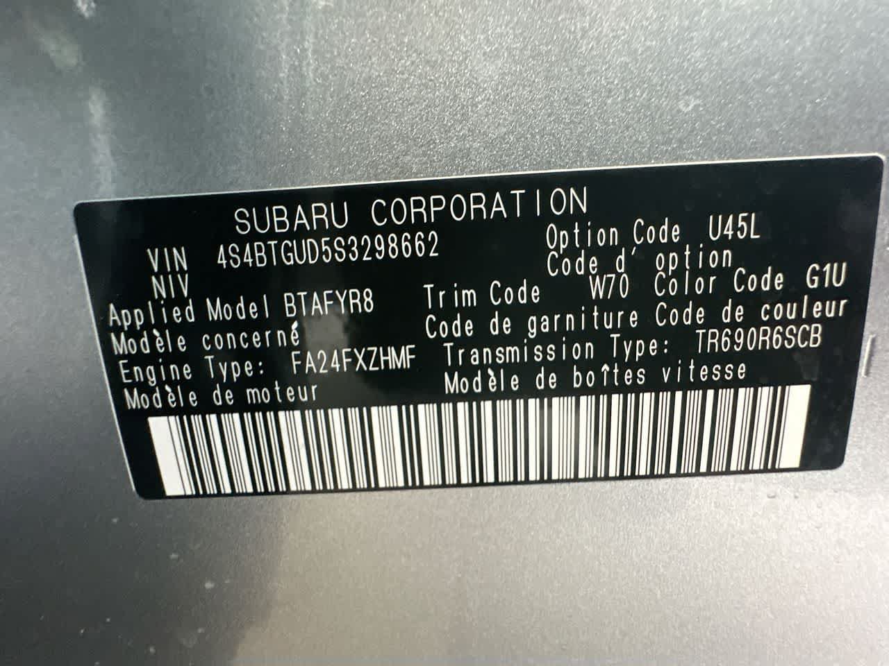 Certified 2025 Subaru Outback Wilderness AWD/4WD image 29
