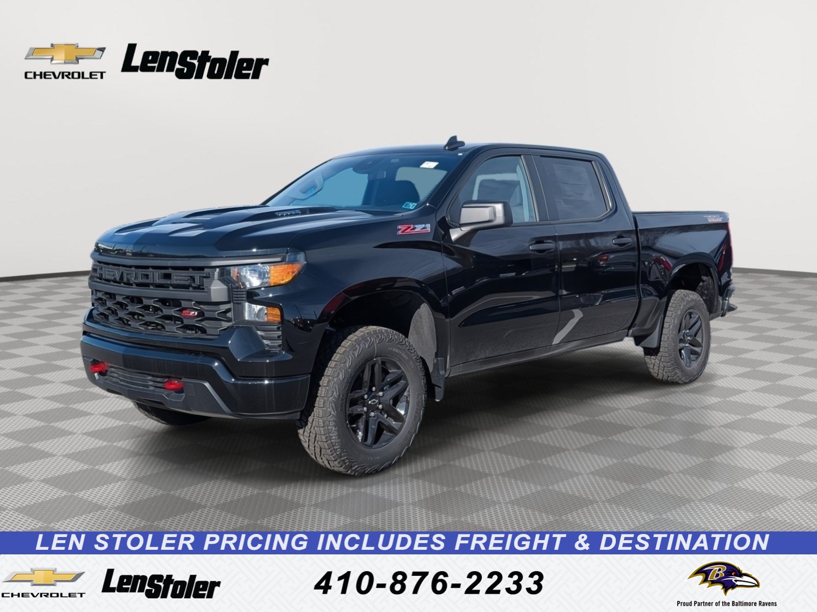 New 2026 Chevrolet Silverado 1500 Custom Trail Boss AWD/4WD image 1
