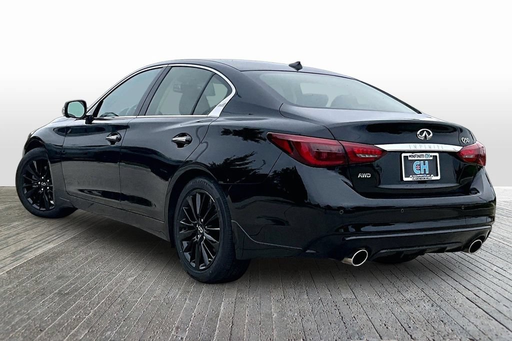 Certified 2023 INFINITI Q50 Luxe w/ Cargo Package AWD/4WD image 6