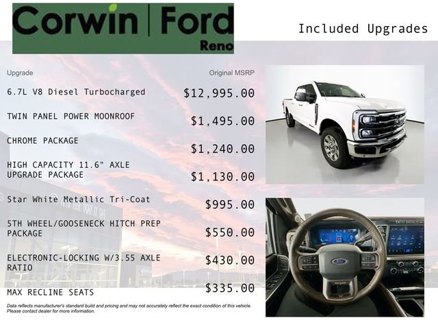 Used 2024 Ford F250 King Ranch w/ Chrome Package image 3