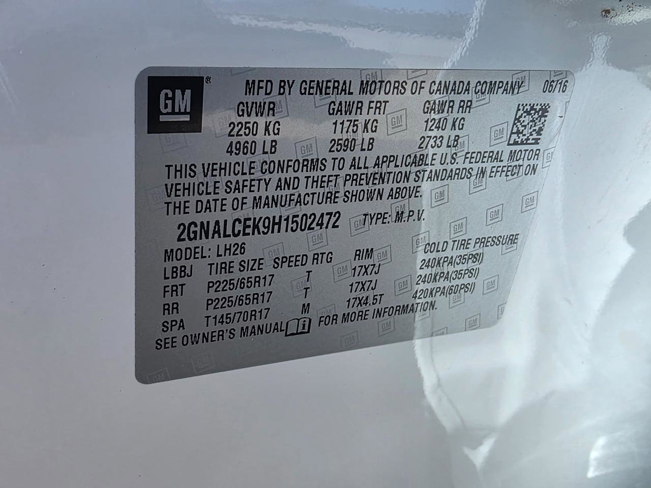 Used 2017 Chevrolet Equinox LT w/ Convenience Package image 31