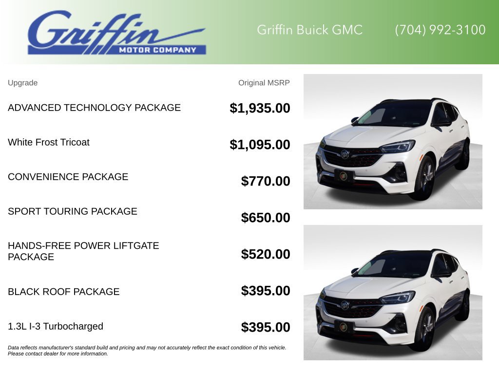 Certified 2020 Buick Encore GX Essence w/ Advanced Technology Package FWD image 6