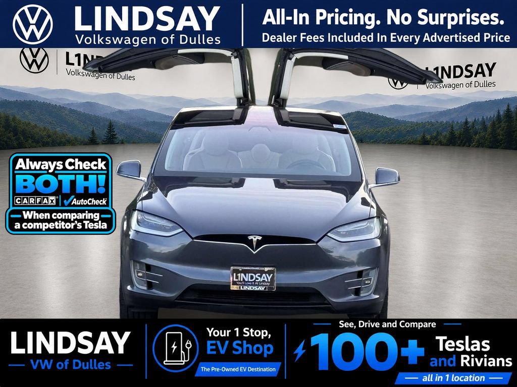 Used 2016 Tesla Model X 90D AWD/4WD image 2