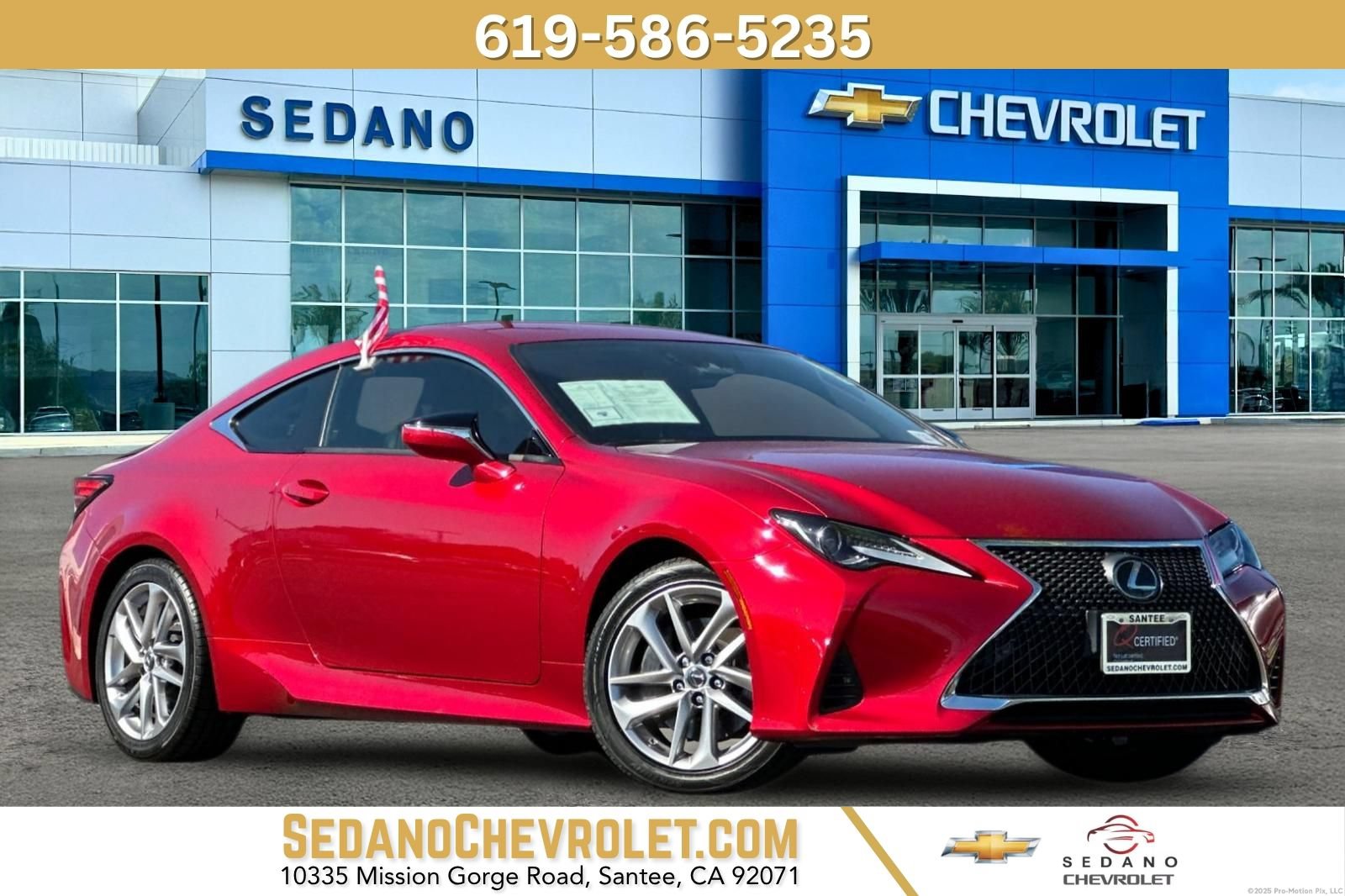 Used 2019 Lexus RC 300 w/ Premium Package