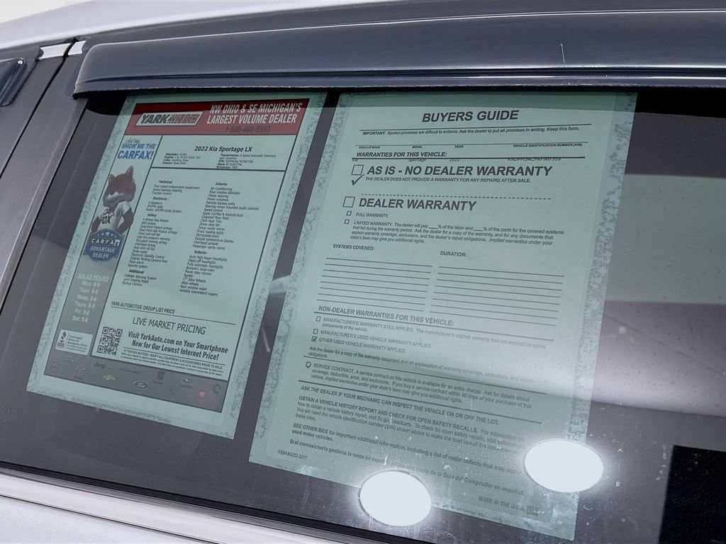 Used 2022 Kia Sportage LX image 13
