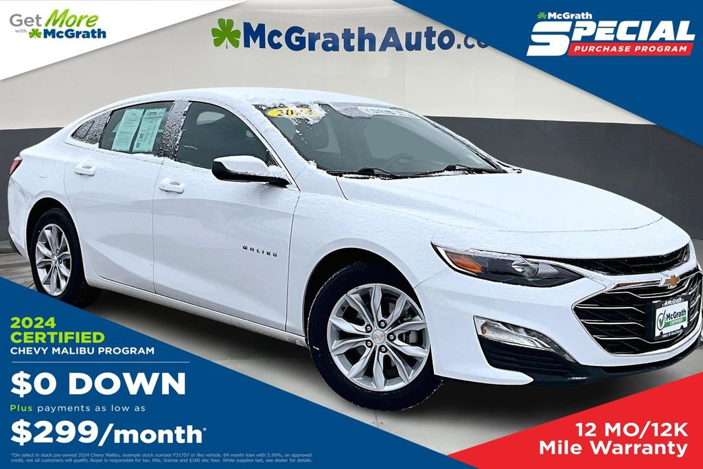 Used 2024 Chevrolet Malibu LT