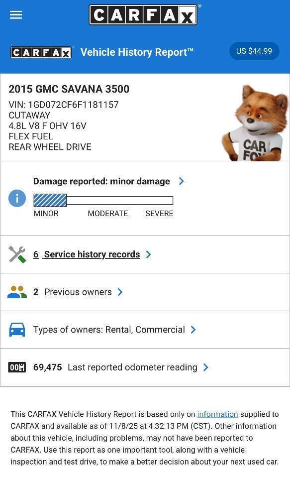 Used 2015 GMC Savana 3500 image 28