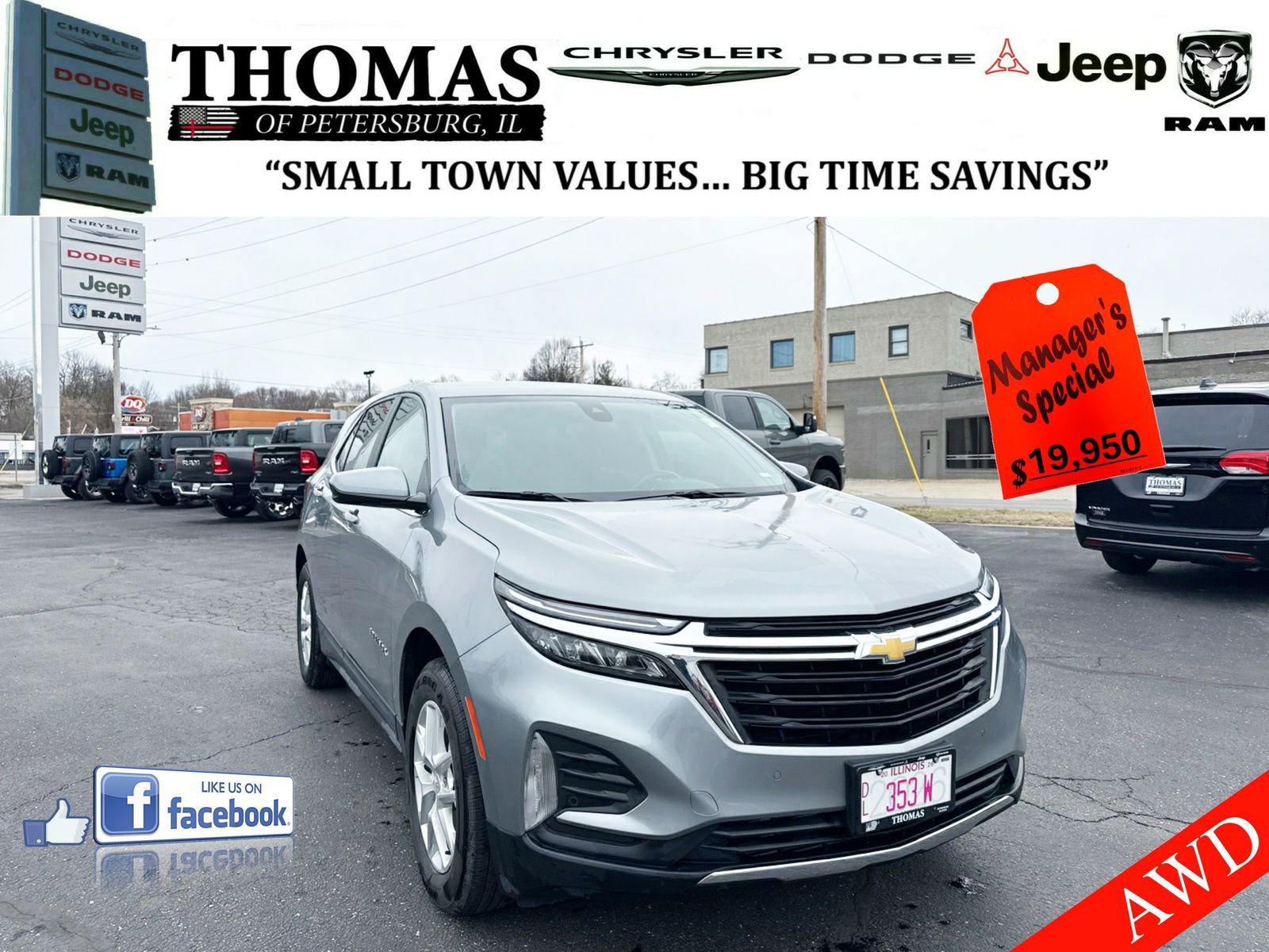 Used 2024 Chevrolet Equinox LT