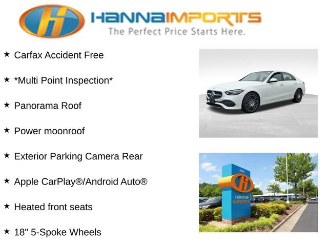Used 2025 Mercedes-Benz C 300 4MATIC Sedan image 8