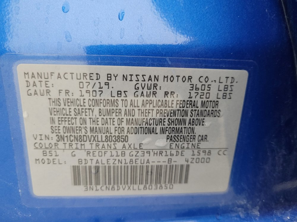 Used 2020 Nissan Versa S image 33