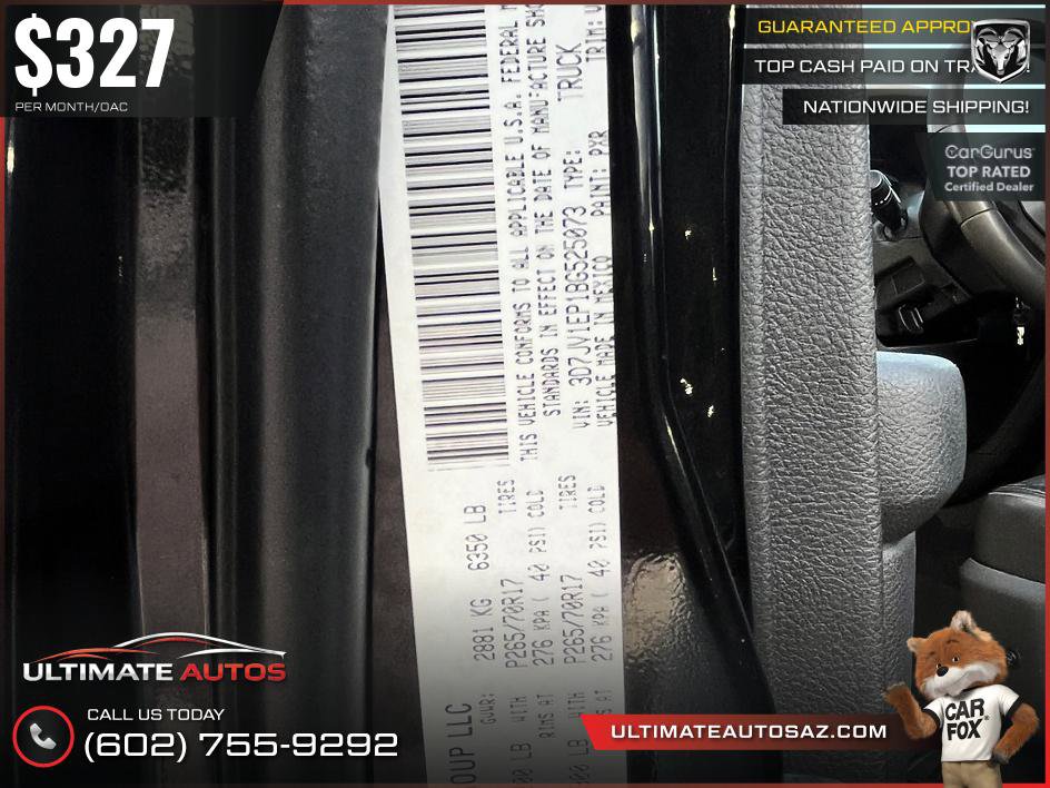 Used 2011 RAM 1500 ST w/ ST Popular Equipment Group AWD/4WD image 22