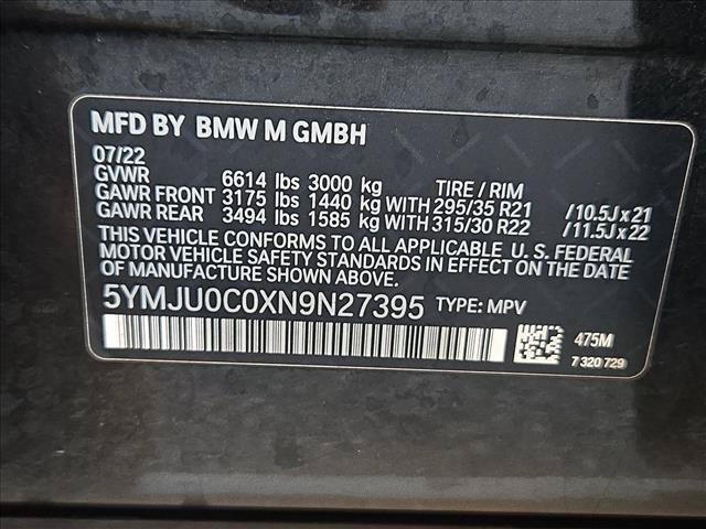 Used 2022 BMW X5 M w/ Competition Package 2 AWD/4WD image 13