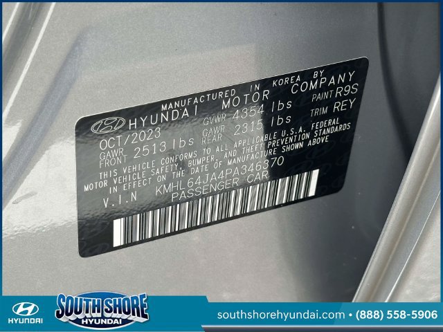 Certified 2023 Hyundai Sonata SEL w/ Preferred Accessory Package FWD image 37