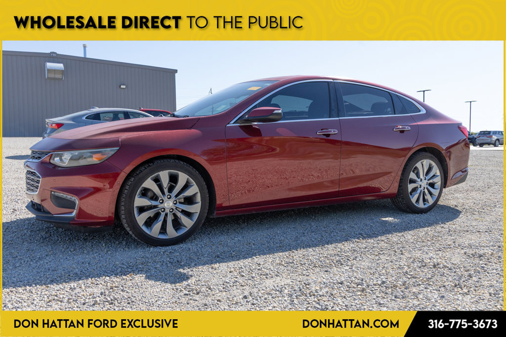 Used 2017 Chevrolet Malibu Premier w/ Premier Sun and Wheel Package FWD image 2