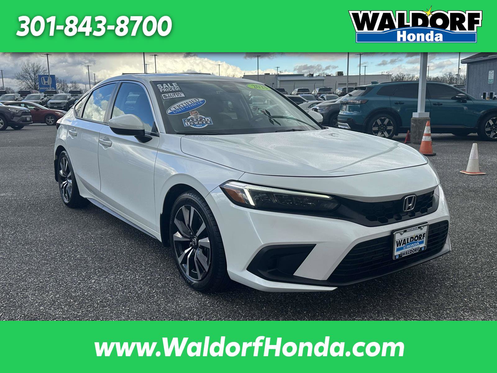 Certified 2023 Honda Civic EX-L image 1