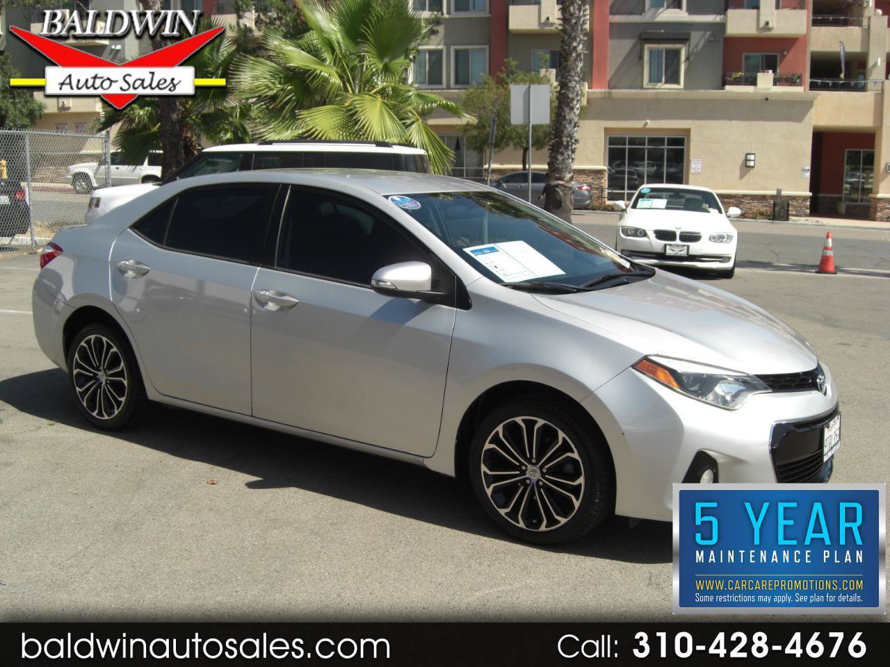 Used 2015 Toyota Corolla S FWD image 1