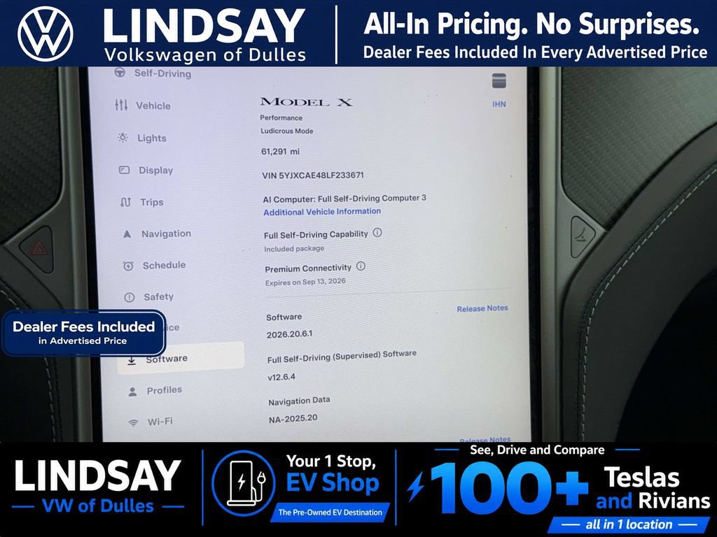 Used 2020 Tesla Model X Performance AWD/4WD image 26