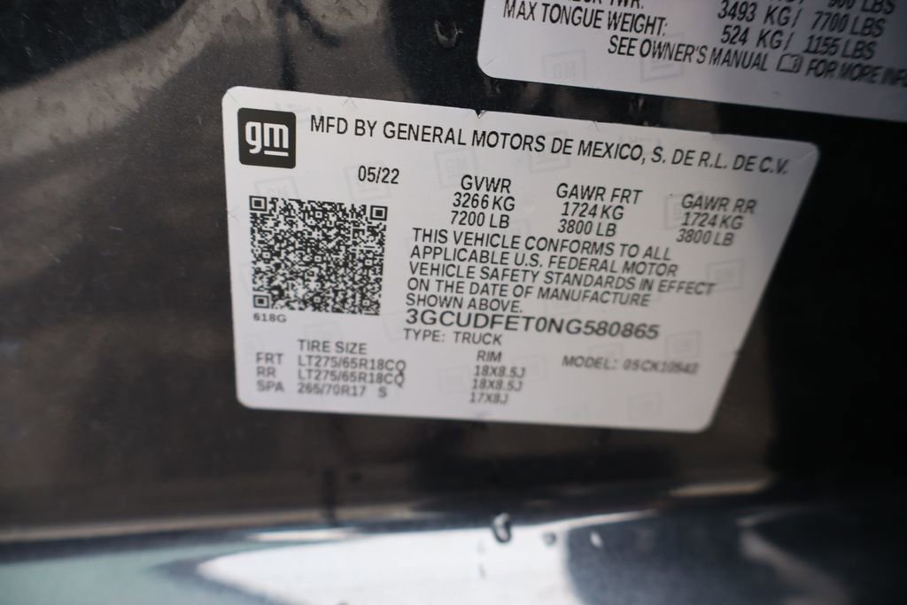 Used 2022 Chevrolet Silverado 1500 LT Trail Boss w/ LT Trail Boss Premium Package image 53