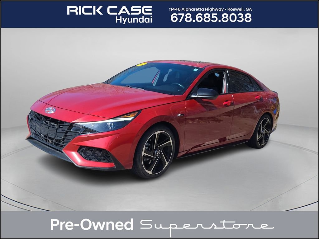 Used 2023 Hyundai Elantra N Line w/ Cargo Package image 1