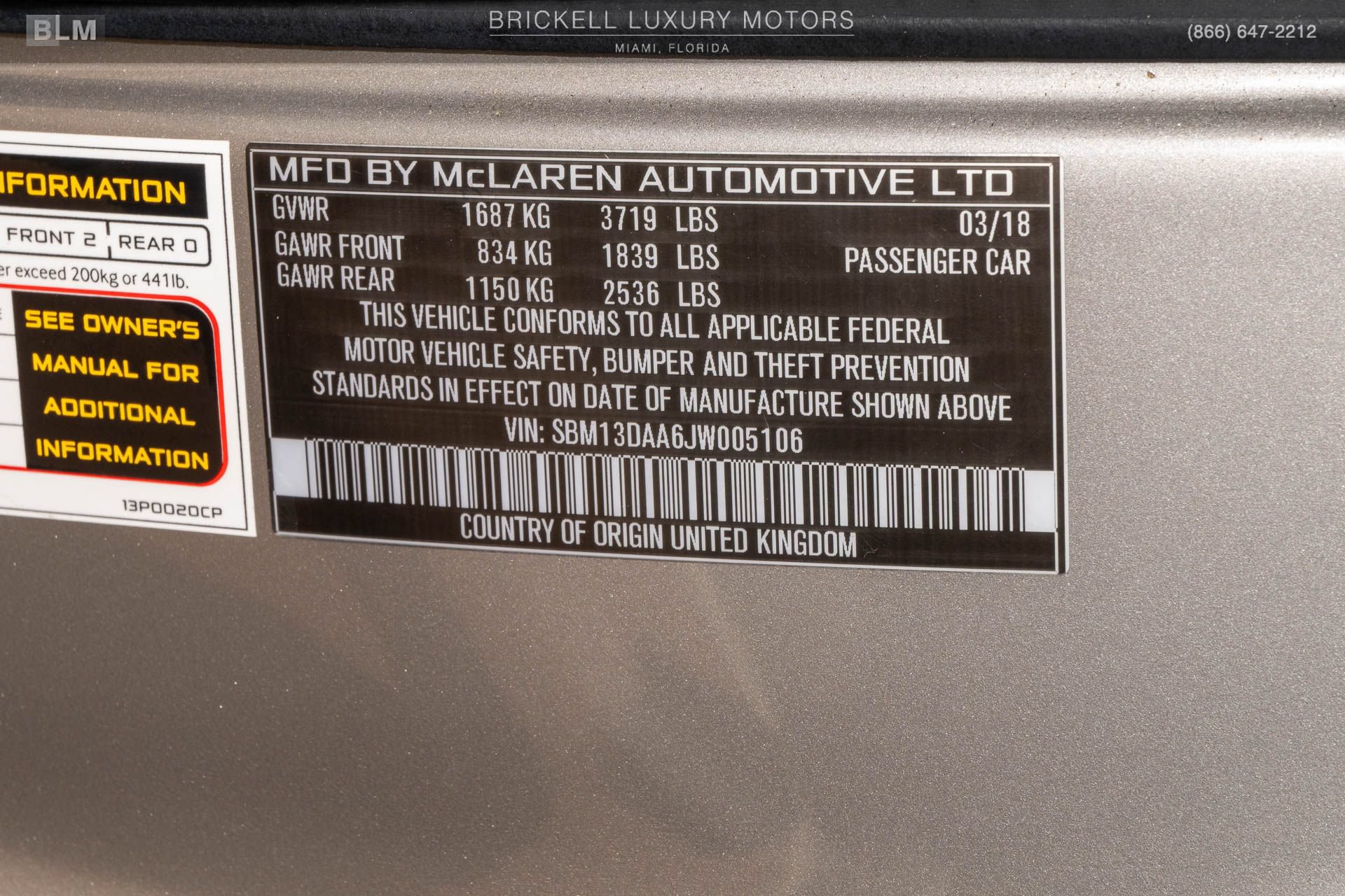 Used 2018 McLaren 570S Coupe RWD image 41