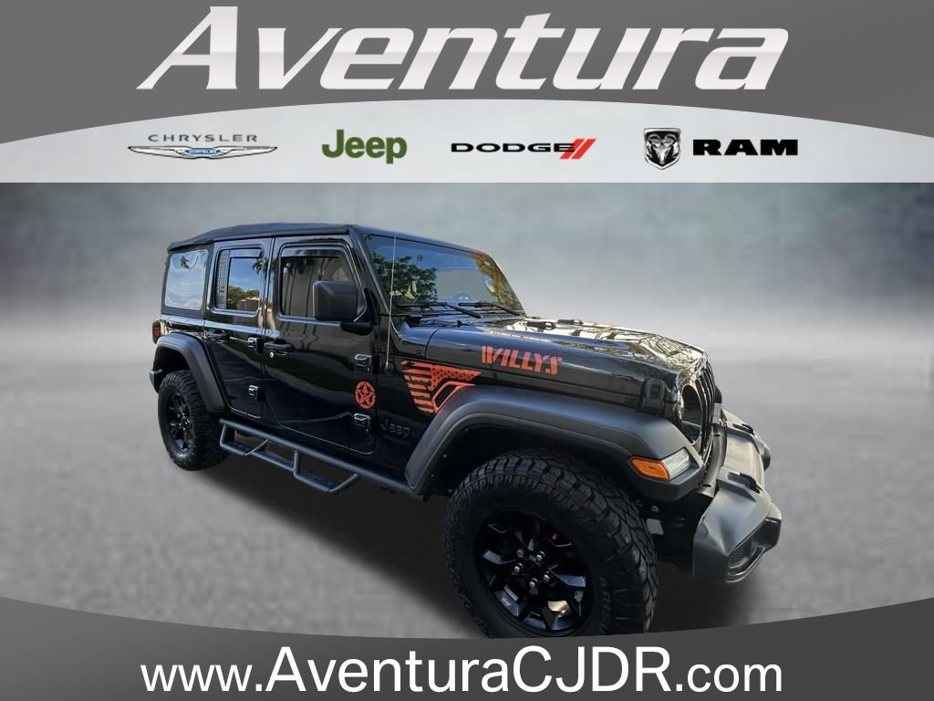 Used 2022 Jeep Wrangler Unlimited Sport AWD/4WD image 1