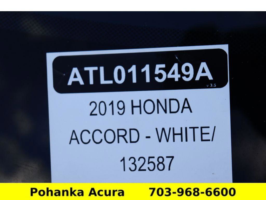 Used 2019 Honda Accord EX image 36